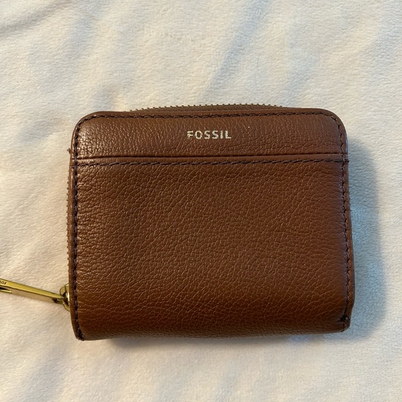Fossil Handbags - Brown leather fossil wallet